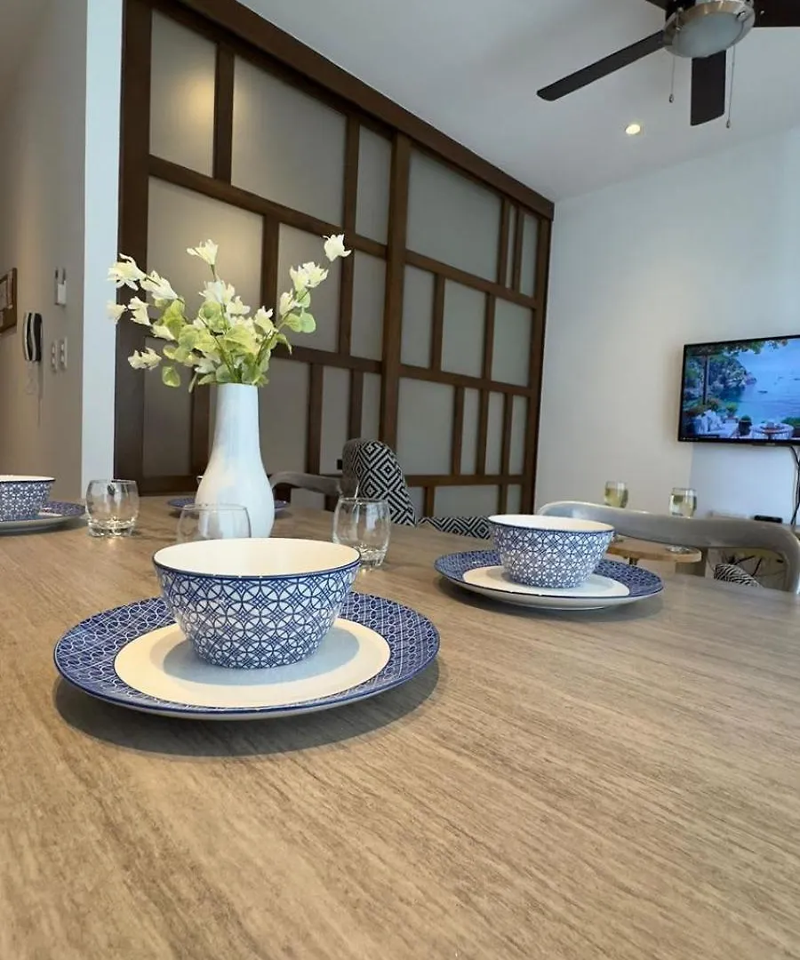 Lovely 1 Bedroom Apartment 5G Internet In The Hearth Of Playa By Happy Address بلايا ديل كارمن المكسيك