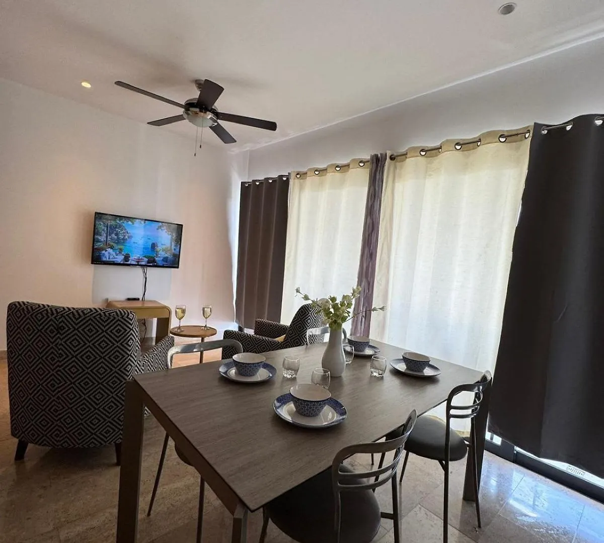 Lovely 1 Bedroom Apartment 5G Internet In The Hearth Of Playa By Happy Address بلايا ديل كارمن